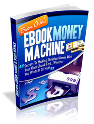 Product picture Money machine ebook